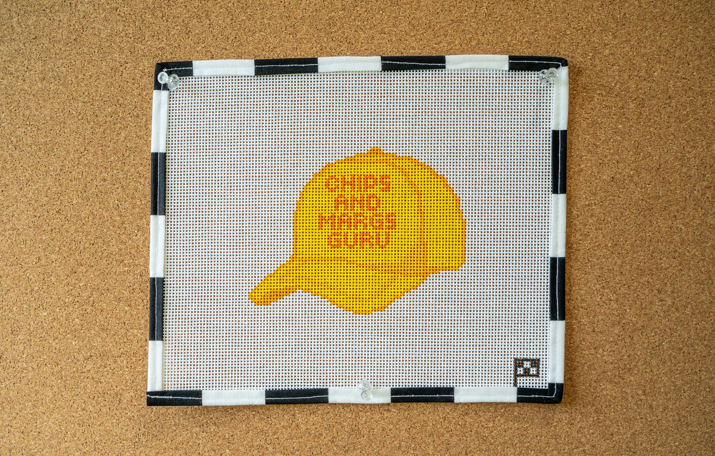 For The Girls Ball Caps Handpainted Needlepoint Canvases