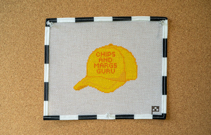 For The Girls Ball Caps Handpainted Needlepoint Canvases