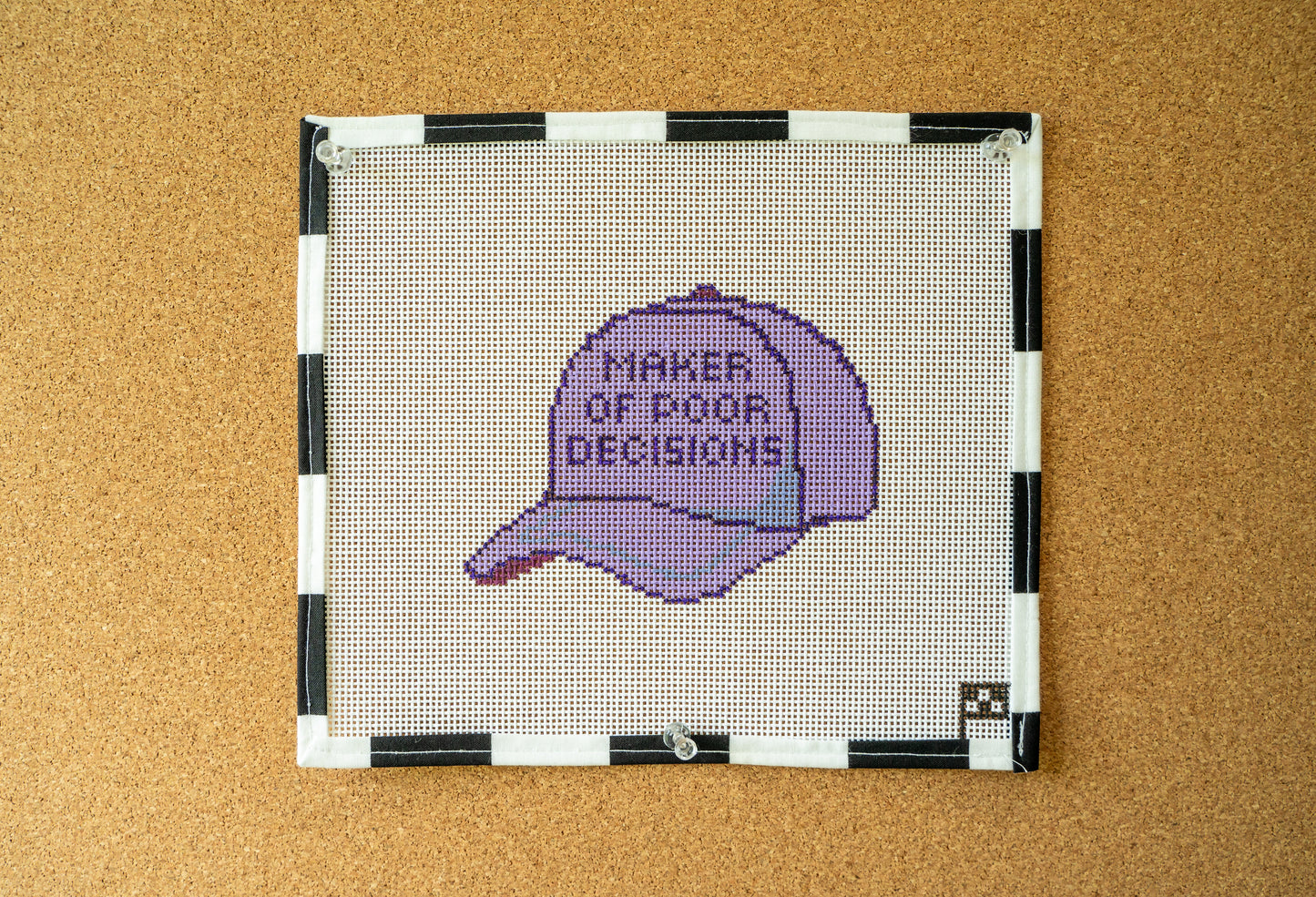 For The Girls Ball Caps Handpainted Needlepoint Canvases